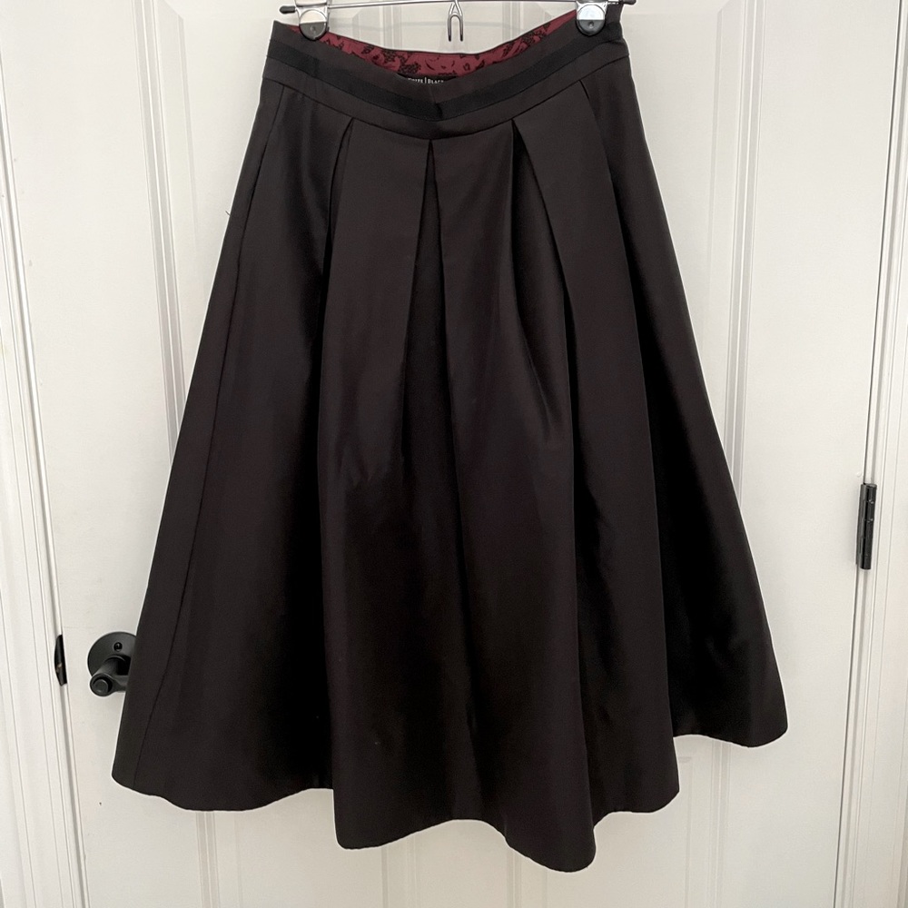 Retro MIDI Black Skirt, Formal